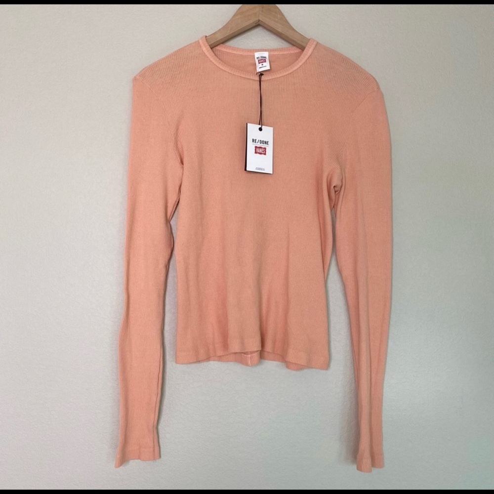 RE/DONE x HANES 60’s Slim Long Sleeve